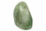 Free-Standing, Polished Green Fluorite - Madagascar #191264-1